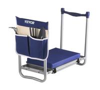 VEVOR Agenouilloir de Jardinage, Coussin Large 28 cm, Tabouret de Jardinage, Capacité 163 kg, Banc de Jardin Pliable, Siège Polyvalent avec Sac à Outils pour Jardin, Grands-Parents, Personnes Âgées