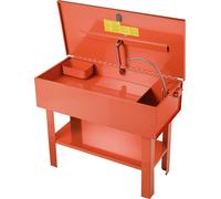 VEVOR Appareil de lavage de pièces Installation de lavage de pièces 135 L, capacité de solvant 65 L, bac de lavage de pièces avec pompe électrique pour roulements de roue, engrenages, carburateurs Déb