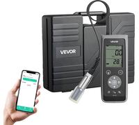 VEVOR Appareil de mesure de l'oxygène dissous, plage de mesure 0,0-50,0 mg/L, kit de test portable avec câble d'électrode de 4 m & transfert de données Bluetooth/USB, enregistrement de jeux de données