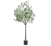 VEVOR Arbre Artificiel Eucalyptus Plante Artificielle Réaliste Haute 800x1810 mm