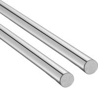 VEVOR Tige Mouvement Linéaire SFC20 Arbre Mouvement Linéaire 1200 mm 2 PCS pour Machines de Découpe, Rectification, Fraisage, Perçage, en Acier au Carbone, Antirouille et Haute Précision et de Dureté