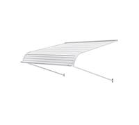 VEVOR – Auvent de porte d'entrée 122×106,6 cm – Aluminium, protection pluie/neige/soleil, stable