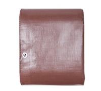 VEVOR Bache de Protection Extérieur 365,76x1219,2 cm Bâche Imperméable Polyéthylène 16 mils Résistant aux Déchirures, UV, Températures avec Œillets Renforcés pour Camion, Camping-car, Bateau, Marron
