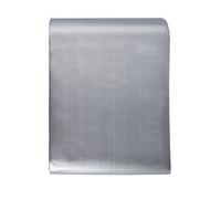 VEVOR Bache de Protection Extérieur 487,7x609,6 cm Bâche Imperméable Polyéthylène 10 mils Résistante aux Déchirures, aux UV et aux Températures avec Œillets Renforcés Haute Durabilité, Argent/Marron