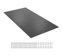VEVOR Bâche Piscine Hivernage PVC pour Piscine Rectangulaire Anthracite 4 x 8 m