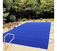 VEVOR Bâche Piscine Rectangulaire 4x8 m PVC 680g/m2 Bâche de Protection pour Piscine Maille Serrée pour Les Piscines dans la Maison, Le Jardin, l'Hôtel, Bleu