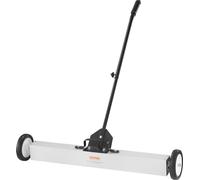 VEVOR Balai magnétique Balayeuse magnétique 77-113 cm, Magnetic Sweeper Magnétique Balayette magnétique Levier magnétique Force magnétique 24,9 kg Collecteur de copeaux magnétique Balayeuse de sol