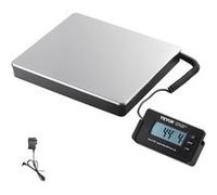VEVOR Balance Numérique 200kg Précision 0.05kg Pour Bagages Maison Bureau De Poste Noir et Argent