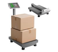 Balance Plateforme Professionnelle 300 kg-VEVOR-Pèse-colis Numérique Pliant Haute Précision 50 g-Unités de Pesée lb kg