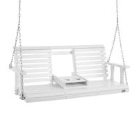 VEVOR Balançoire hollywoodienne en cèdre 1523×710×600 mm capacité environ 400 kg banc robuste