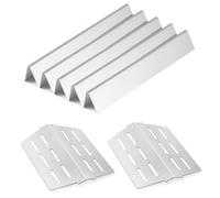 VEVOR Barres Cache-brûleurs et Diffuseur de Chaleur pour Barbecue 7PCs, Déflecteur de Graisse pour Brûleur 44,6 cm, Pièce de Rechange pour Barbecues Weber Genesis Série 300, E310, E320, E330, S310