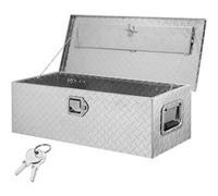 VEVOR Boîte à Outil Pour Camion En Aluminium 76,2x33x24,4cm Avec Clés Poignées Latérales