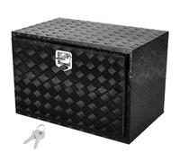 VEVOR Boîte à Outils pour Camion 121,9x43,2x45,7 cm, Coffre Sous-Châssis Fixation Inférieure, Caisse de Stockage en Aluminium avec Serrure Clés, Étanche, pour Remorque Pick-up Fourgonnette Véhicules