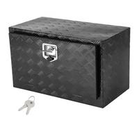 VEVOR Boîte à Outils pour Camion 91,4x35.6x40,6 cm, Coffre Sous-Châssis Fixation Inférieure, Caisse de Stockage en Aluminium avec Serrure et Clés, Étanche, pour Remorque Pick-up Fourgonnette Véhicules