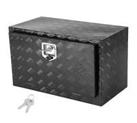 VEVOR Boîte à Outils pour Camion 91,4x35.6x40,6 cm, Coffre Sous-Châssis Fixation Inférieure, Caisse de Stockage en Aluminium avec Serrure et Clés, Étanche, pour Remorque Pick-up Fourgonnette Véhicules