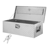 VEVOR - boîte à outils robuste en aluminium, 76,2x33x24,4 cm, boîte à outils pour lit de camionnette