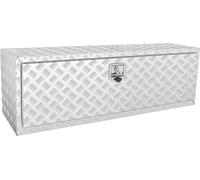 VEVOR Boîte à outils sous le plancher du camion, 1219 x 430 x 460 mm Boîte de rangement pour pick-up, boîte à outils en aluminium avec serrure & clés, boîte à outils étanche pour remorque pour camions