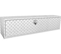 VEVOR Boîte à outils sous le plancher du camion, 1524 x 430 x 460 mm Boîte de rangement pour pick-up, boîte à outils en aluminium avec serrure & clés, boîte à outils étanche pour remorque pour camions