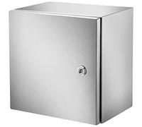 VEVOR Boîtier en acier inoxydable, 300 x 300 x 205 mm boîte de jonction électrique NEMA 4X IP66 étanche et anti-poussière, boîte de jonction électrique extérieure/intérieure, avec plaque de montage