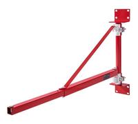 VEVOR Bras Support Palan Électrique, Pivotant 180°, pour Poteau Échafaudage, Charge Max 300 kg, Acier Carbone Robuste