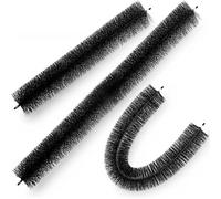 VEVOR Brosse de Protection de Gouttière 11x96 cm Protège-gouttière Anti-feuilles 40PCS en Fil Acier Galvanisé Robuste Protection de Feuilles de Gouttières de 12,7 cm pour Empêcher les Débris d'Entrer