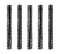 VEVOR Brosse de Protection de Gouttière 4,6 m x 110 mm Protège-gouttière Anti-feuilles 5PCS en Fil Acier Galvanisé Robuste Protection de Feuilles de Gouttières de 12,7 cm pour Empêcher Débris d'Entrer