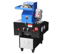 VEVOR Broyeur de Plastique, 2,2 KW, Machine de Broyage de Plastique, Capacité 100 à 150 kg/h, 380 V, 50 Hz, Triphasé, avec Roues, Lame SDK-11, Maille 6 mm, pour PVC, ABS, Pet, PU, PEHD