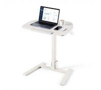 VEVOR Bureau Assis-Debout Réglable en Hauteur 650x480 mm Déjà Assemblé, Plateau Inclinable, Bureau Pliable pour Ordinateur Portable, Télétravail et Maison, 2 roulettes Dissimulées, Charge Max. 15 kg
