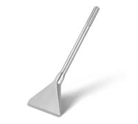 VEVOR Burin Large SDS Max, Burin Bêche à Carreaux 350x150 mm, Accessoire pour Marteau Perforateur, Ciseaux Carrelage en Acier Allié 40Cr Trempé, pour Enlever Carrelage, Mortier et Revêtements de Sol