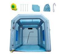 Tente Peinture Auto - VEVOR Cabine de Peinture Gonflable 4x3x2,8m Filtre Souffleur