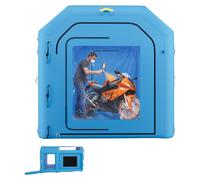 VEVOR Cabine de peinture gonflable portable, 396,24 x 243,8 x 243,8 cm. Cabine de peinture gonflable, tente de peinture pour voiture avec système de filtration d'air et 2 ventilateurs. Cabine de peint