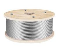 VEVOR Câble Métallique En Acier Inoxydable 316 Bobine 15200cm 1x19 Brins