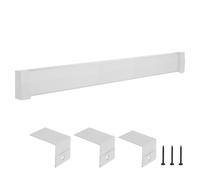 VEVOR Cache pour Plinthe Chauffante, Série Premium, Couvercle pour Chauffage Électrique Standard, 1,83 m, Ventilation et Chaleur Efficaces, Cache de Remplacement Acier pour Chambre à Coucher, Blanc
