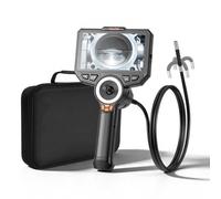VEVOR Caméra Endoscopique 360° 4 Voies Endoscope 1080p Caméra Inspection pour Canalisation Automobile avec Sonde IP67 8 mm, Éclairage, Écran IPS HD 6 pouces, Câble 1,5 m, Zoom 8x, Batterie 7000 mAh