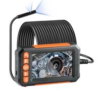 VEVOR Caméra Endoscopique Endoscope Double Objectif Écran IPS 10,9 cm Câble 15 m