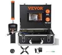 VEVOR Caméra d'inspection canalisation – Écran 7'' – Câble 40 m – Localisateur 512 Hz