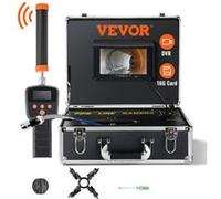 VEVOR Caméra d'inspection canalisation – Écran 7'' – Câble 40 m – Localisateur 512 Hz