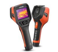 VEVOR Caméra Thermique, Résolution Infrarouge 256 x 192 pixels, Imageur Thermique Portable avec Vision 2 Mpx, Fréquence de Rafraîchissement 25 Hz, Écran Tactile 8,9 cm, -20 °C à 460 °C, Transfert WiFi