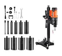 VEVOR Carotteuse à diamant sur pied 2500 W 20–254 mm 2 vitesses 535/920 tr/min