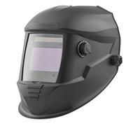 VEVOR Casque de Soudage Solaire à Obscurcissement Automatique Couleur Réelle 100,1 x 59,4 mm, avec 4 Capteurs Arc, Teinte DIN 4/5-9/9-13, pour Soudage TIG MIG ARC, Meulage, Découpe, Série METIS, Noir