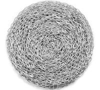 VEVOR Proof Coil Chain, 3/16" x 250', 1100 lbs charge de travail sûre, chaîne à maillons galvanisée et testée avec deux maillons rapides, chaîne à maillons galvanisée en acier au carbone