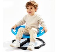 VEVOR Chaise Rotative Sensorielle pour Enfant Autiste 2-6 Ans Arrondie Bleu, Siège Sensoriel Pivotant Charge 50 kg pour Enfants TDAH, Jouet Sensoriel Coordination Corporelle et Équilibre 430 mmx355 mm