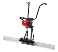 VEVOR Chape électrique pour béton à gaz, 1830 mm, kit flotteur barre à bord droit aluminium, haute efficacité 6500 tr/min, finition ciment 4 temps avec poignées réglables en hauteur, outil pour béton