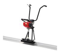 VEVOR Chape électrique pour béton à gaz, 2445 mm, kit flotteur barre à bord droit aluminium, haute efficacité 6500 tr/min, finition ciment 4 temps avec poignées réglables en hauteur, outil pour béton