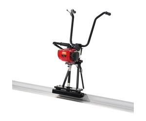 VEVOR Chape électrique pour béton à gaz, 3370 mm, kit flotteur barre à bord droit aluminium, haute efficacité 6500 tr/min, finition ciment 4 temps avec poignées réglables en hauteur, outil pour béton