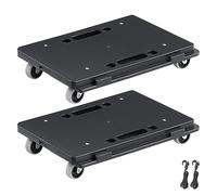 VEVOR Chariot à plate-forme à bord emboîtable, 2 pièces, déplacement de meubles, capacité de 226,8 kg chacun