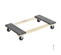 VEVOR Chariot de Déménagement Capacité de Charge 454 kg Déplace Meubles en Bois Dur 762x457,2x130 mm avec 4 Roulettes Pivotantes en PP Robustes Déménageur de Manutention Portable pour Meubles Lourds