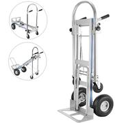 VEVOR Chariot de Transport Pliable Chariot Manuel 3 en 1 Diable Multi-usage