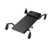 VEVOR Chariot de Visite 110 cm Planche à Roulettes de Mécanicien avec Frein, Pour Réparation Automobile Atelier Garage, Charge jusqu'à 180 kg, Faible Garde au Sol, Appui-tête Surélevé, 4 Grandes Roues