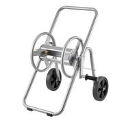 VEVOR Chariot enrouleur de tuyau, capacité du tuyau d'eau 1,5 cm et 53 m (tuyau non inclus), outils mobiles avec roues, plantation extérieure en acier avec revêtement poudre pour jardin, cour, pelouse